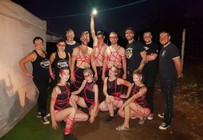 Ohnivá a bubenická show -  Aliatrix pojí síly s Groove Army