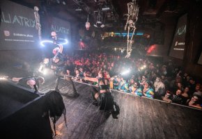 Hororová  světelná show na míru pro Prague Halloween Festival