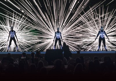 Projekce na LED screen