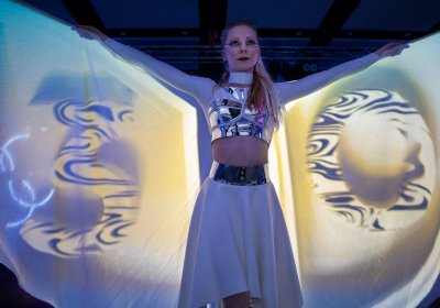 Promítání na umělce